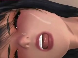 Animated slut gets ass licked