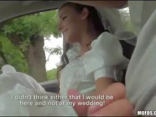 Amirah Adara in bridal gown public sex movie