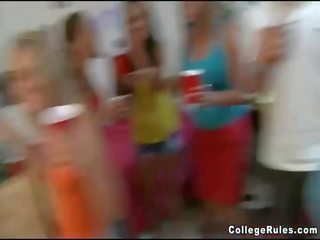 Young College young lady shows