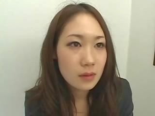 Elite aziatisch secretaresse geneukt hardhot japans seductress