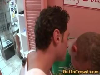 Two Gays Have Some adult clip In The Wear Shop 4 By Outincrowd