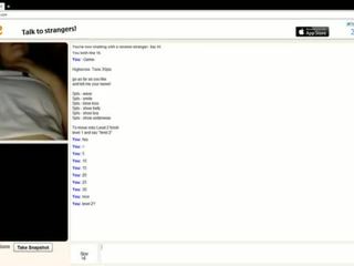 Grand Omegle Teen With Big Tits (34DD) - Girls Playing On Omegle