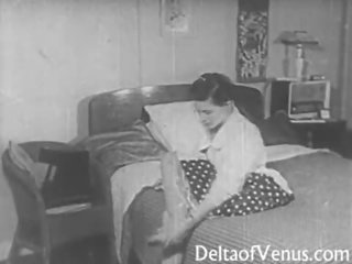 Vintāža x nominālā filma 1950s - voyeur jāšanās - peeping tom