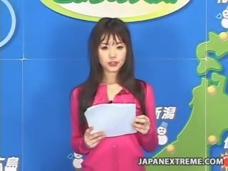 Tv weathergirl air mani pada muka /facial pada hidup tv