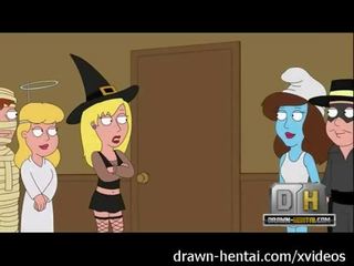 Family chap dirty video - Meg comes into closet
