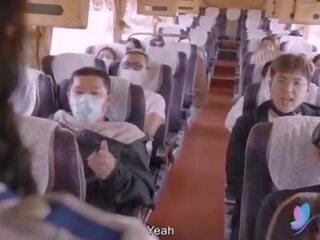 Xxx klipsi tour bussi kanssa povekas aasialaiset huora alkuperäinen kiinalainen av seksi video- kanssa englanti sub