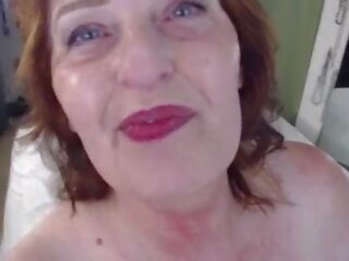 986 Surprise clip for Sean telling him&comma; no BEGGING him to BREED me from middle-aged Redhead DawnSkye1962