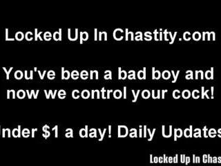 Dette chastity enhet vil holde du henhold kontroll: x karakter video 88