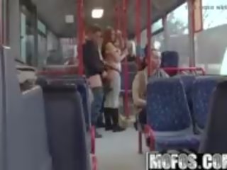 Mofos b laturi - bonnie - public murdar clamă oraș autobus footage.