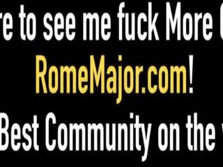 Big member Rome Major Pussy Fucks terrific inviting femme fatale Mocha Menage!