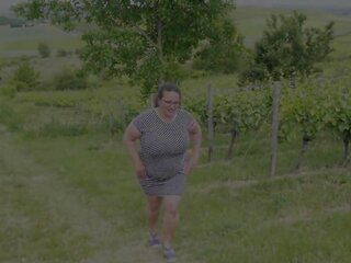 Mademoiselle Mercedes - Masturbation in the Countryside Part 1: Outdoor nubile adult clip