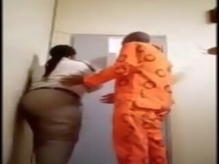 Female Prison Warden gets Fucked by Inmate: Free dirty video b1