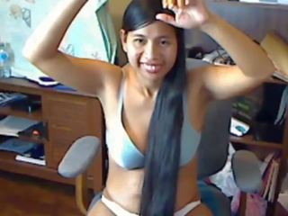 Gražu ilgai trumpaplaukis azijietiškas striptizas ir hairplay: hd x įvertinti filmas da