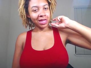 Ebony Flashing Big Boobs on Cam, Free HD dirty video 36