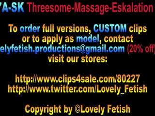 Movie 147SK Threesome Massage - part I - 11:00min, Sale:$10