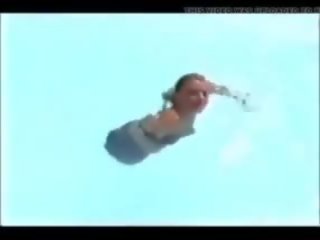 Kolminkertaistaa amputointipotilas swiming, vapaa amputointipotilas xxx xxx video- 68