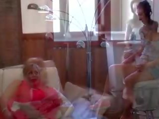 Auntie toneelstukken met haar nicht, gratis aunties x nominale video- 69