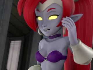 Futa shantae 抽搐 离 她的 大 wiener, 高清晰度 性别 视频 81